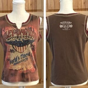 Harley-Davidson Tank Top Sz L
